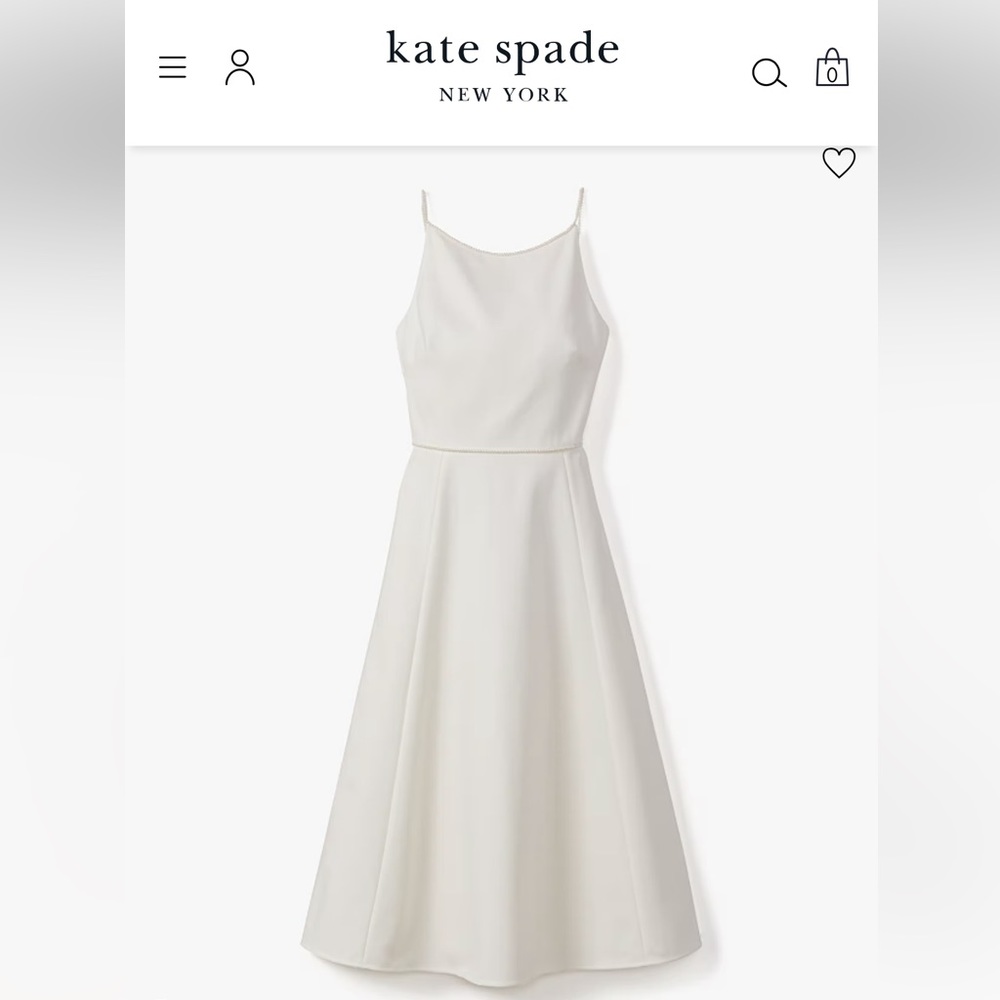Kate Spade Pearl Golightly Dress (French Cream)